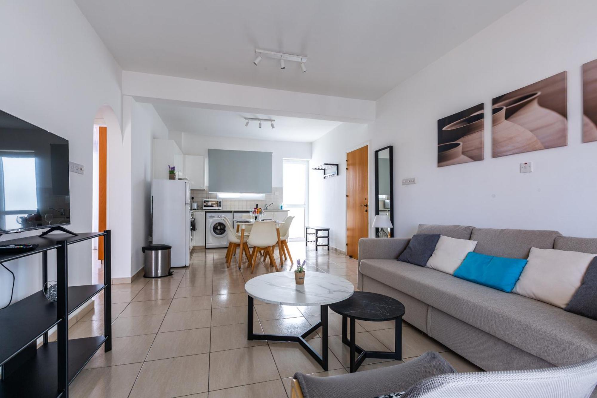 Beautiful 2 Bed Apartment With Great Views In Pafos Zewnętrze zdjęcie